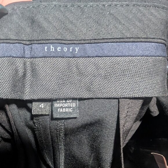 Theory | Max straight-leg stretch-wool trousers In Black - Picture 9 of 11